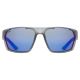 4. Uvex sportstyle 233 P Okulary do wielu sportów Unisex Oprawki pełne Szary