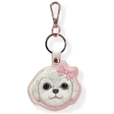 Etui Nimmy New Big Eyed Pet 2.0 Dog na lokalizator - różowe
