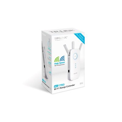 2. TP-Link RE450 przedłużacz sieciowy Nadajnik sieciowy Biały 10, 100, 1000 Mbit/s