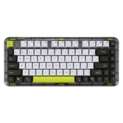 3. Klawiatura ASUS KD201 Jelly75 Wireless/Bluetooth Keyboard  Volt Green