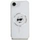 3. Etui Karl Lagerfeld IML Metal Choupette Head MagSafe na iPhone 16e - białe