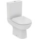 TOILET STAN EXACTO WITH COVER WHIT