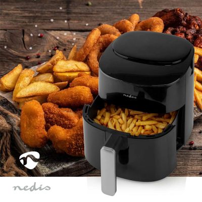 2. Frytkownica beztłuszczowa Nedis 4,2l KAAF160BK