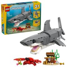 LEGO CREATOR 3 W 1 31381 Groźny rekin i skrzynia ze skarbem