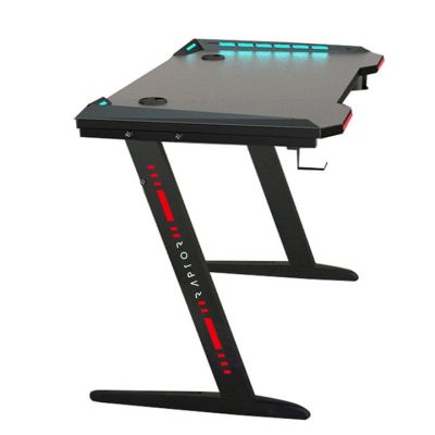4. Biurko gamingowe Raptor GT100 120x60cm RGB czarne