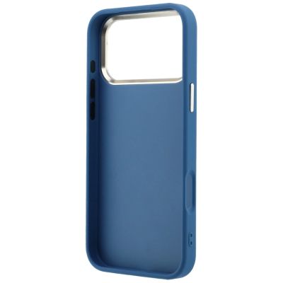 7. Etui Guess 4G & Big Strass Logo na iPhone 18 Pro Max / 17 Pro Max - niebieskie