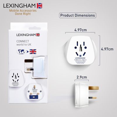5. LEXINGHAM PRZEJŚCIÓWKA ADAPTER UNIWERSALNA ŚWIAT-> UK