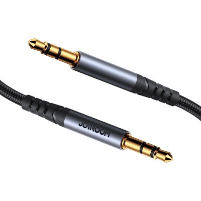 2. Joyroom kabel audio stereo AUX 3.5 mm mini jack 1.2m czarny (SY-A08)