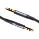 2. Joyroom kabel audio stereo AUX 3.5 mm mini jack 1.2m czarny (SY-A08)