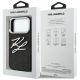 8. Etui Karl Lagerfeld IML Glitter KL Diamond Logo na iPhone 17 Pro - czarne