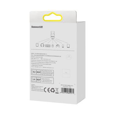 8. Baseus BA04 mini adapter Bluetooth 5.0 USB odbiornik nadajnik do komputera czarny (ZJBA000001)