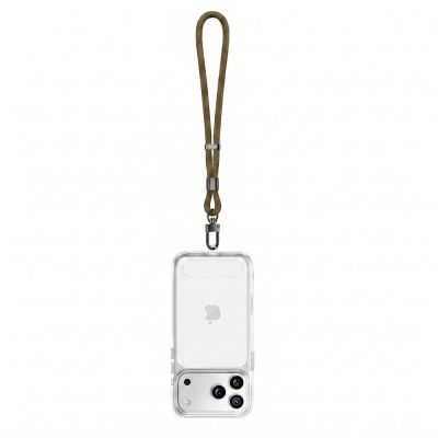 4. Smycz Tech-Protect C11S Rope Wrist Strap do telefonu - ciemnozielona