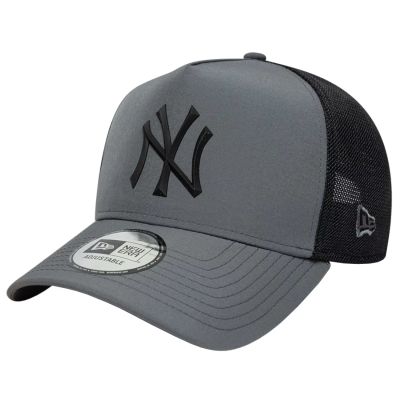 New Era 9FORTY AF Trucker MLB Sport New York Yankees Cap 60856379 Szare OSFM