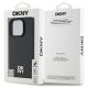 8. Etui DKNY Repeat Pattern Stack Logo MagSafe na iPhone 16 Pro Max - czarne
