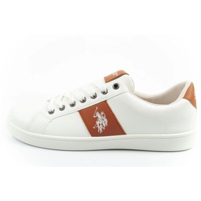 2. U.S. Polo Assn. buty trampki sneakersy męskie modne białe wygodne