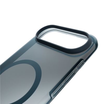 7. Etui silikonowe Puro Daylight kompatybilne z Magsafe na iPhone 17 Air - półprzezroczyste turkusowe
