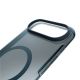7. Etui silikonowe Puro Daylight kompatybilne z Magsafe na iPhone 17 Air - półprzezroczyste turkusowe