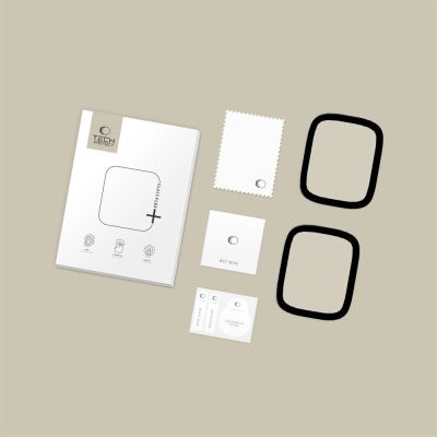5. Szkło Tech-Protect Glass Flex+ 2-pack na Apple Watch 44 mm - czarne