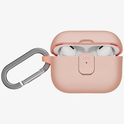 5. Etui UNIQ Clyde na AirPods Pro 3 gen - różowe