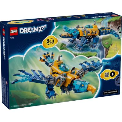 11. LEGO DREAMZzz 71512 Krokodylowa łódź podwodna