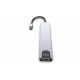 5. Inca ITPC-7T huby i koncentratory USB Type-C 1000 Mbit/s Aluminium