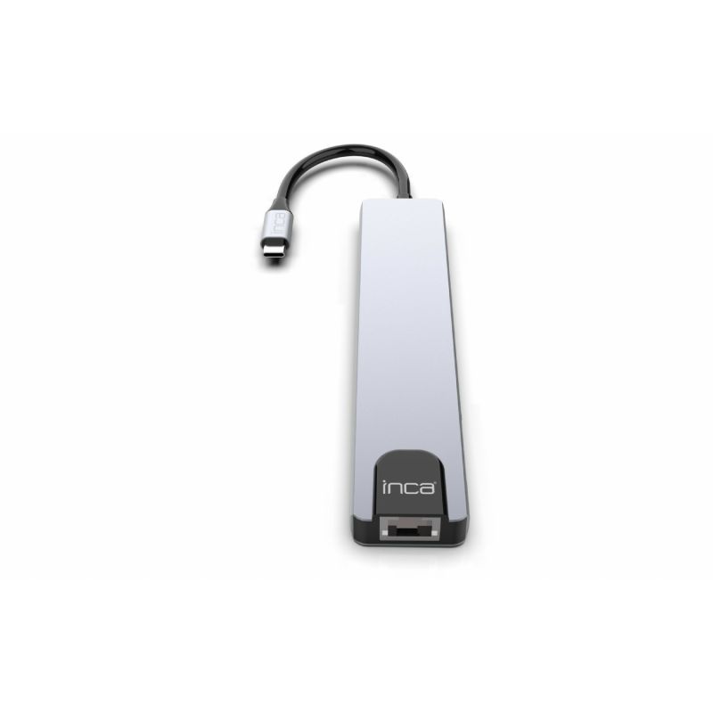 5. Inca ITPC-7T huby i koncentratory USB Type-C 1000 Mbit/s Aluminium