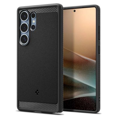 2. Etui Spigen Rugged Armor Mag na Samsung Galaxy S25 Ultra - czarne