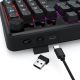 9. REDRAGON K526BB-WL klawiatura Czarny