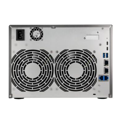 8. NAS Asustor AS6808T; Tower; 8x (3.5" SATA HDD/ 2.5" SSD); AMD Ryzen Embedded V3C14; 16G ECC DDR5 SODIMM (max. 64GB), 2x 10GbE, 2x 5GbE, 4x M.2 2280 NVMe PCIe 4.0, 2x USB4, 2x USB 3.2 Gen, 1x optional 10 GbE card