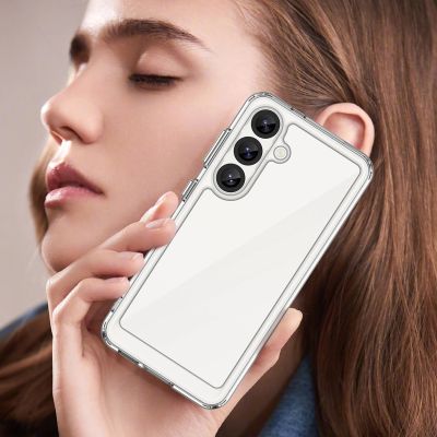 6. Etui Outer Space Case z żelową ramką na Realme 14 5G - przezroczyste