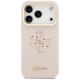 3. Etui Guess Grained Big 4G & Stand Camera na iPhone 17 Pro - różowe
