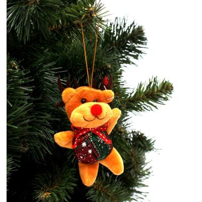 8. ZAWIESZKA BOMBKA ŚWIĄTECZNA RENIFER 22CM