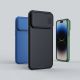 7. Nillkin CamShield S Case etui iPhone 14 Pro Max pancerny pokrowiec osłona na aparat niebieskie