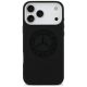 3. Etui Mercedes Silicone Vintage Logo MagSafe na iPhone 17 Pro Max - czarne