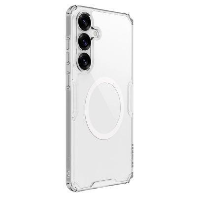 3. Etui Nillkin Nature TPU Pro Magnetic Case z MagSafe na Samsung S25 - białe