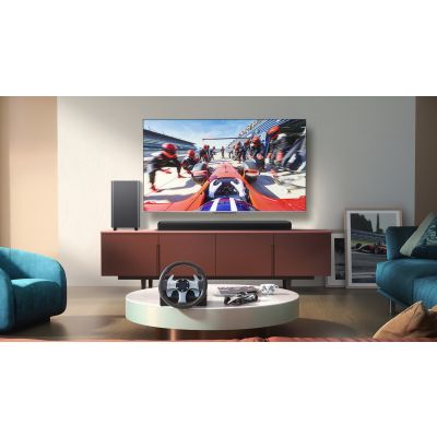 5. Soundbar TCL S55HE 2.1 kan. 220W Bluetooth 5.2 Dolby Atmos Tytanowy