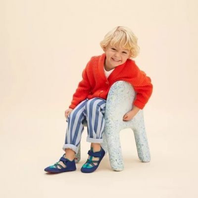 6. Buty Affenzahn Sandale Vegan Breezy Octopus Jr 01158-30005