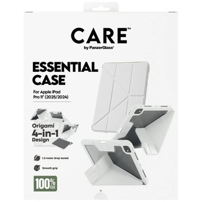 5. Etui Care by PanzerGlass Y fold do iPad Pro 11" 2025 / 2024 - jasnoszare