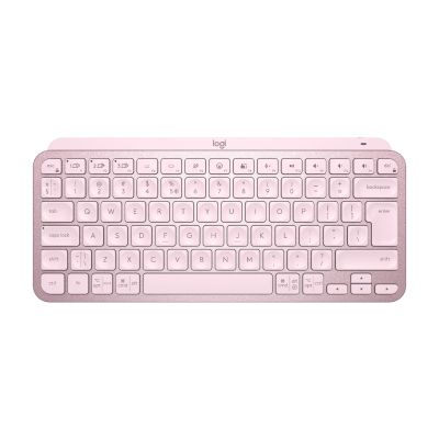 9. Klawiatura bezprzewodowa LOGITECH MX Keys Mini 920-010500 Różowa