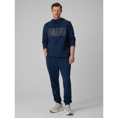 4. Bluza dresowa regular z kapturem męska 4F 4FRSS26TSWSM2975-20S