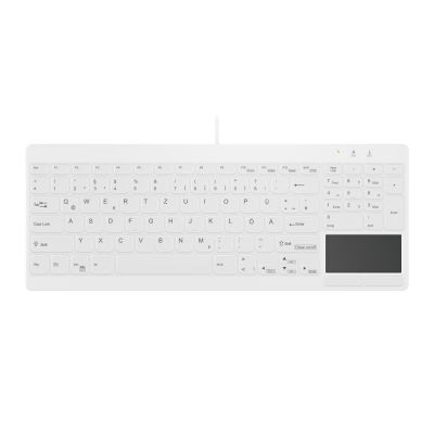 5. Aktywna Klawiatura USB AK-C7412F-GUS-W/GE QWERTZ Niemiecki Biały
