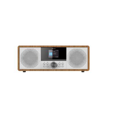 2. Wieża stereo Denver MIR-270DW z radiem internetowym dark wood