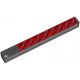 Listwa zasilająca Bachmann 48.30cm (19") ALU, 8-drożna, do UPS z IEC IEC IEC320 C14 (do systemów UPS), zasilający 2 m, 1U,, 8 czerwonych gniazd z uziemieniem, bez wyłącznika, z bezpiecznikiem drobnym 10 A (333.538)