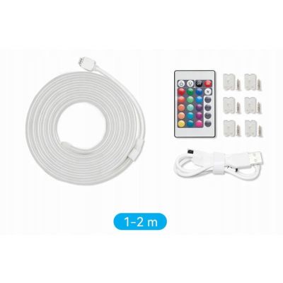 5. Taśma LED Vention Silicone Neon z pilotem IR zasilanie USB 5V 2m