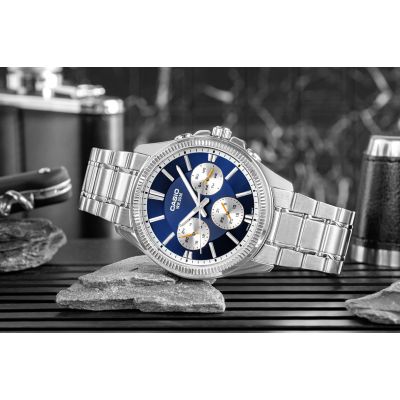 6. Zegarek Męski CASIO MTP-1375D-2A1VDF + BOX