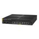 3. HPE Aruba Networking CX 6000 8p 10M/100M/1G Class4 PoE 2p SFP 1G 67W Switch Zarządzany L2 Gigabit Ethernet (10/100/1000) Obsługa PoE 1U Czarny