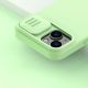 8. Nillkin CamShield Silky Silicone Case etui iPhone 14 Plus pokrowiec z osłoną na aparat niebieski