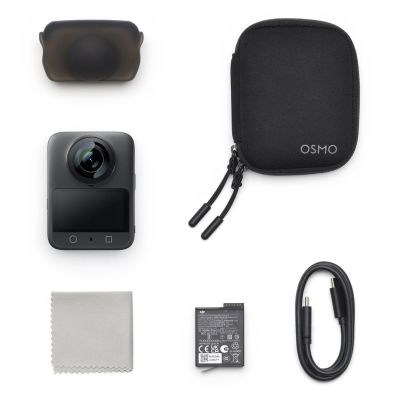 12. DJI Osmo 360 aparat do fotografii sportowej 120 MP 8K Ultra HD CMOS 25,4 / 1,1 mm (1 / 1.1") Wi-Fi 183 g