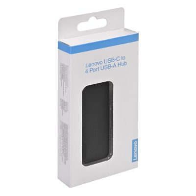 3. HUB Lenovo 4-portowy USB-C/4xUSB-A, GX90X21431