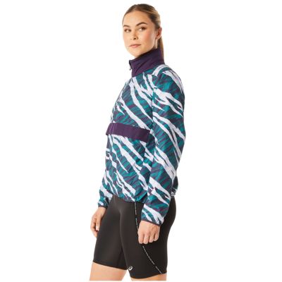 2. Kurtka Asics Wild Camo Anorak Jacket W 2012C495-500